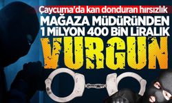 Çaycuma'da kan donduran hırsızlık: Mağaza müdüründen 1 milyon 400 bin liralık vurgun!