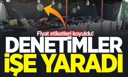 Denetimler işe yaradı: Fiyat etiketleri koyuldu!