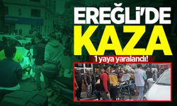 Ereğli'de kaza: 1 yaya yaralandı!