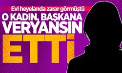 Evi heyelanda zarar görmüştü: O kadın, başkana veryansın etti!