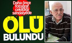 Fotoğraf çekildiği sandalyede ölü olarak bulundu