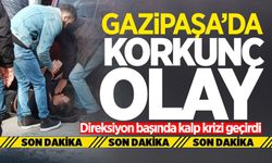 Gazipaşa'da korkunç olay: Direksiyon başında kalp krizi geçirdi!