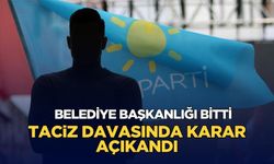 Taciz davasında karar çıktı: Belediye Başkanlığı görevi bitti