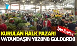 Pazarda fiyatlar düştü! Vatandaşın yüzü güldü