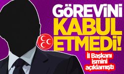 İl Başkanı açıklamıştı: İlçe Başkanı görevini kabul etmedi