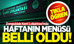 Kent Lokantası'nda haftanın menüsü belli oldu!