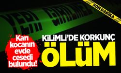 Kilimli'de korkunç olay: Karı kocanın cesedi bulundu!