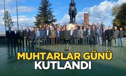 Muhtarlar valilik önünde tören düzenledi!