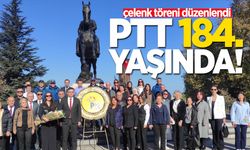 PTT 184. yaşında! Valilik önünde tören düzenlendi