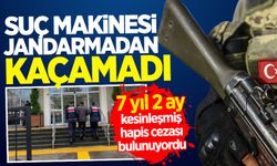 Suç makinesi jandarmadan kaçamadı