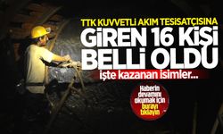 TTK Kuvvetli Akım Tesisatçısına giren 16 kişi belli oldu!