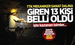 TTK Mekaniker Kompresör Sanat Dalına alınacak 13 kişi belli oldu