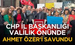 CHP İl Başkanlığı basın açıklaması yaptı