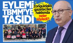 Zonguldaklı gazetecilerin eylemi TBMM gündemine taşındı