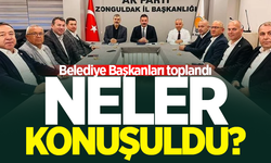 Zonguldak'ta Belediye Başkanları toplandı