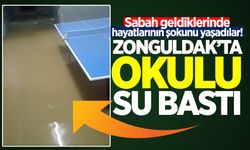 Zonguldak Köksal Toptan İlkokulu'nu su bastı!