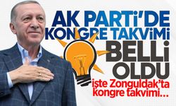 Zonguldak'ta kongre takvimi belli oldu