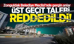 Mecliste gergin anlar: Zonguldak'ta yaya üst geçidi talebi reddedildi!