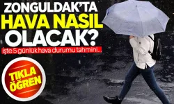 Zonguldak'ta yeni haftada hava nasıl olacak? İşte Zonguldak'ın hava durumu...