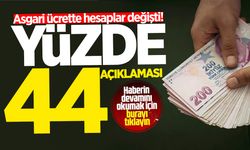 2025 ASGARİ ÜCRET ZAMMI | Asgari ücrette hesaplar değişti! Yüzde 44 açıklaması...