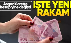 Asgari ücrette hesap yine değişti! İşte yeni rakam