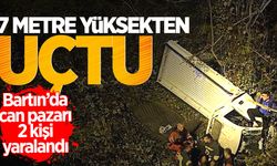 Bartın'da can pazarı: 7 metre yüksekten uçtu, 2 kişi yaralandı