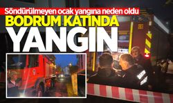 Bartın'da söndürülmeyen ocak yangına neden oldu