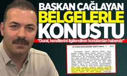 Başkan Çağlayan belgelerle konuştu: "Dural, kendilerini ilgilendiren konulardan habersiz"