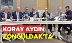 Koray Aydın Zonguldak’ta halk ile buluştu