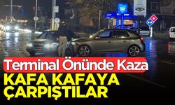 Kafa kafaya çarpıştılar! Ekipler olay yerinde