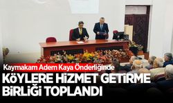 Çaycuma İlçe Köylere Hizmet Götürme Birliği toplandı