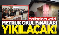 Mecliste karar verildi: Köylerdeki metruk okul binaları yıkılacak!