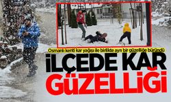 Safranbolu'da kar güzelliği