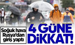 Soğuk hava Rusya'dan giriş yaptı! 4 güne dikkat...