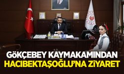 Gökçebey Kaymakamı Sıktaş'tan Vali Hacıbektaşoğlu'na ziyaret