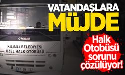 Vatandaşlara müjde: Halk Otobüsü sorunu çözülüyor!