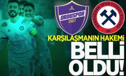 Zonguldakspor maçının hakemi belli oldu