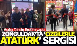 Zonguldak’ta 'Çizgilerle Atatürk' sergisi