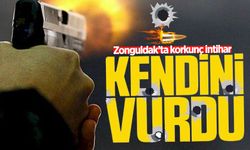 Zonguldak'ta korkunç intihar: Kendini vurdu!