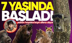 7 yaşından beri yaban hayatını kayıt altına alıyor