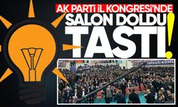 AK Parti İl Kongresi'nde salon doldu taştı