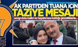 AK Parti, Tuana Özdemir için taziye mesajı yayımladı