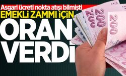 Asgari ücreti nokta atışı bilmişti, emekli zammı için oran verdi