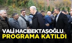 Vali Hacıbektaşoğlu maden şehitlerimizin anıldığı programa katıldı