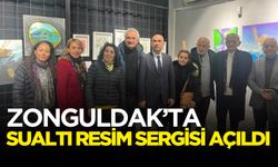 Sualtı resim sergisi açıldı