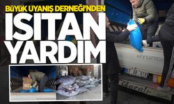 Büyük Uyanış Derneği'nden ısıtan yardım