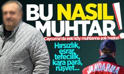 Çaycuma'da eski köy muhtarına şok baskın! Hırsızlık, esrar, tefecilik, kara para, rüşvet...