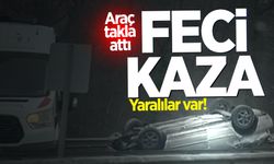 Çaycuma’da feci kaza: Yaralılar var!