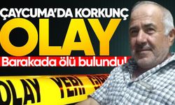 Çaycuma'da korkunç olay: Barakada ölü bulundu!