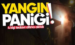 Devrek'te yangın paniği: 4 kişi tedavi altına alındı!